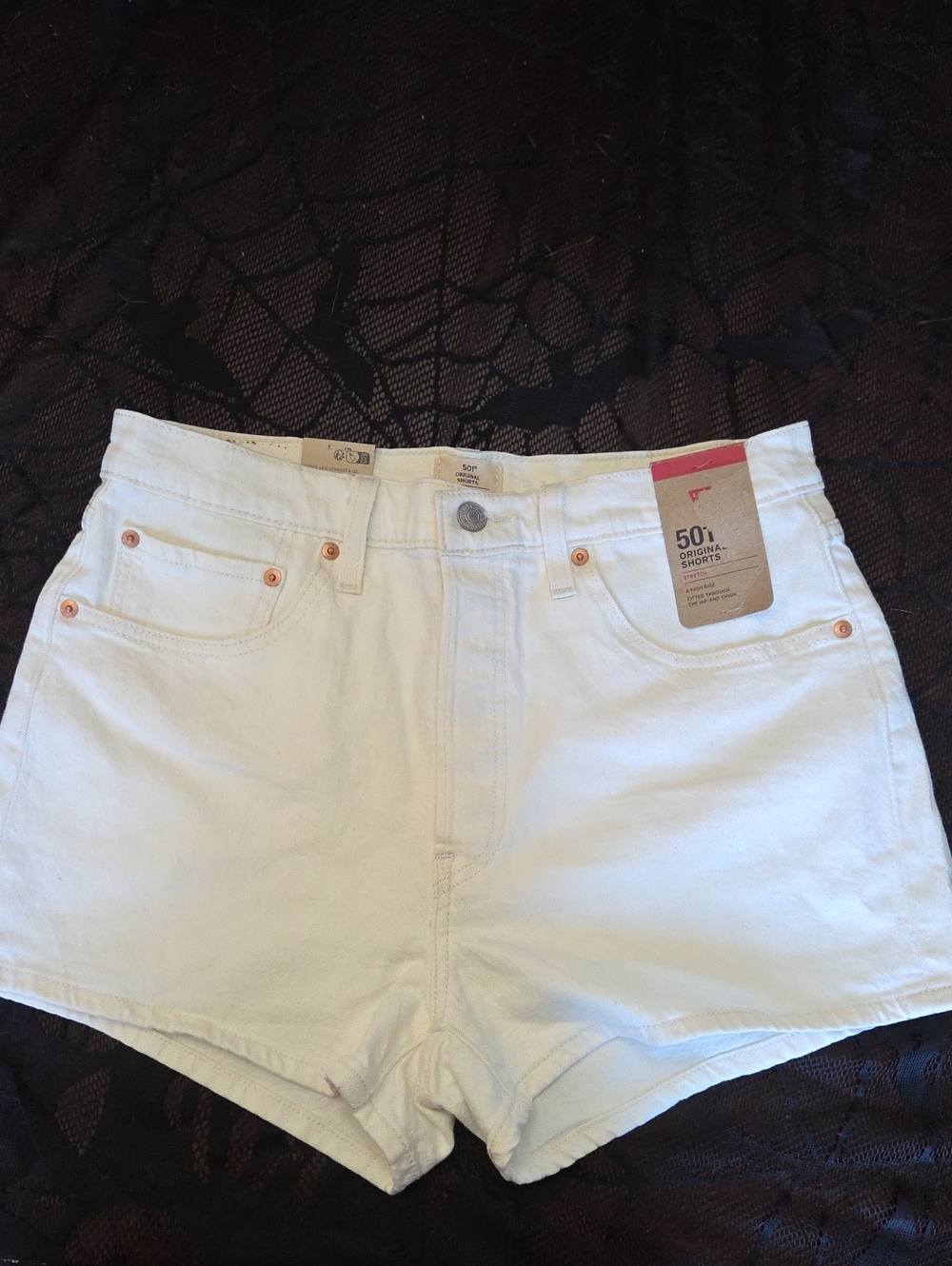 Levi's 501 Original Fit High-Rise Women's Jean Shorts - Disco Nights 31